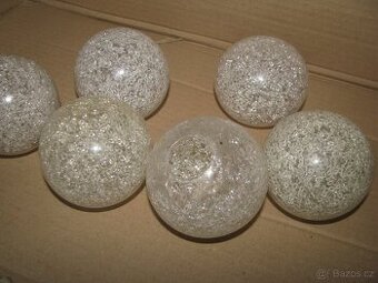 retro osvětlení na stromeček, zlatokov- náhradní stínidla