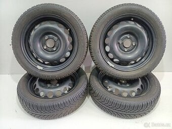 Zimní kola 4x100 R15 ET35 pneu 165/60/15 Semperit
