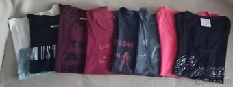 Mix 8 kusů triček velikost S- M