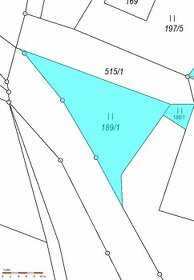 K prodeji pozemek 505 m2 v obci Bukovina u Čisté. - 1