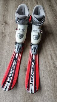 Dětské lyže s vázáním a botami