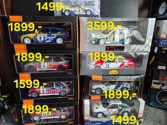 Rally 1:18 Ford , Ceny u foto