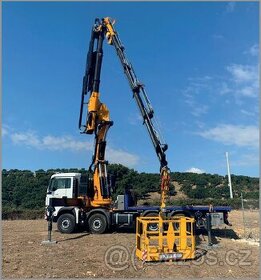 Hydraulická ruka - Montážní/pracovní koš