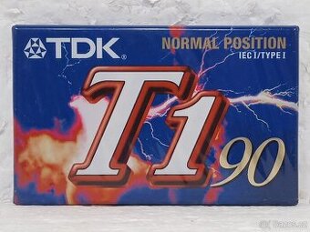 TDK T1 90 T1-90EA Retro Audiokazeta