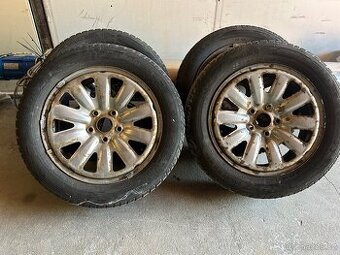 Plechové disky 5x112 16” + pneu 205/55/16