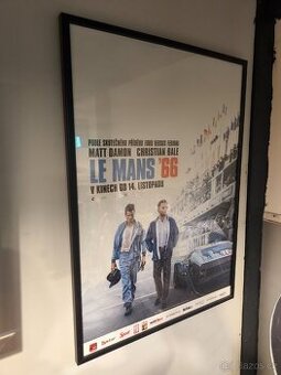 Zarámovaný plakát Le mans 66