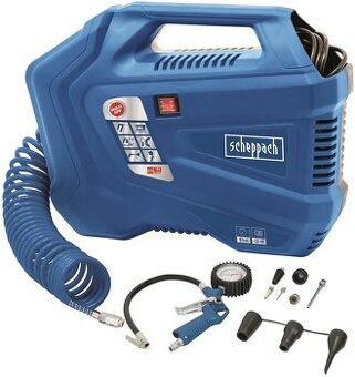 Kompresor Scheppach Air Force 3 bezolejový 8bar nepoužívaný