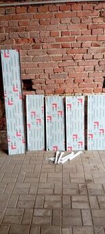 Venkovní hliníkové parapety bílé