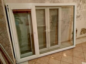 Plastové okno 208 x 156 cm doprava