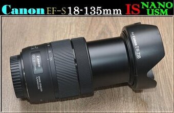 Canon EF-S 18-135mm f/3.5-5.6 IS NANO APS-C Zoom