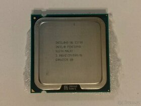 Intel Pentium E5700 2x3Ghz / Intel C2D E7500 2x2.93Ghz s.775