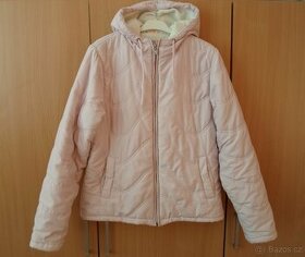 Růžová bunda bundička kabátek FISHBONE - M, L