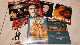 DVD horor/komedie/akční/dokument/romantika