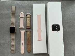 Hodinky Apple Watch 5, 40 mm, rose Gold.