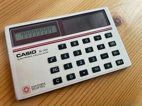 Kalkulačka Casio SL-702 (1985)
