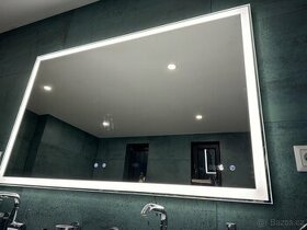 3x zrcadlo do koupelny s LED Philips, vyhřívání atd.