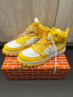 Nike Air Force 1 Mid SP - Off White Varsity Maize