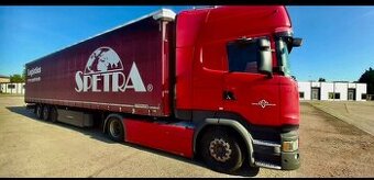 Scania R450 + Schwarzmuller plachta