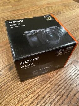 Sony Alpha 6400 + 16-50mm kit