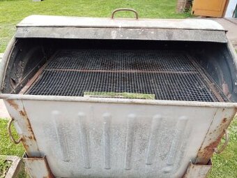 Plechový kontejner 1100 l - 1