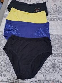 Dámské spodní kalhotky 4 ks vel. XXXL
