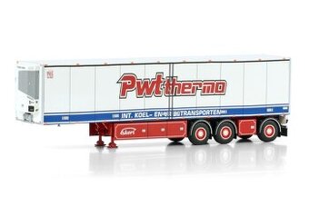 Chlaďák návěs, PWT Cargo, Belgie, WSI 1:50