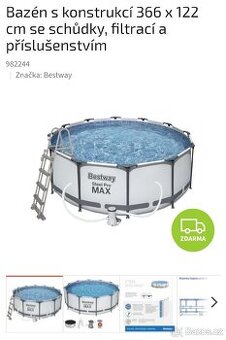 Bazen 3,66x1,22