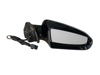 Pravé zpětné zrcátko černá metalíza LZ9W Audi A3 8P 2005