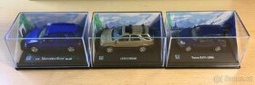 Modely aut 1:72 Cararama Lexus,Toyota,Ford,Mercedes,VW,BMW