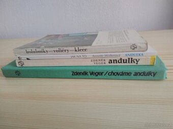 Andulky - odborné knihy