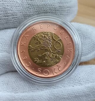 50kč 1999 vzácný ročník jen pro sady - 1