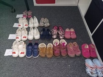 Boty velikost 20 až 23 klasické i barefoot