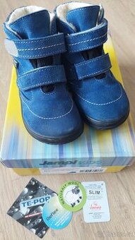 Barefoot zimní Jonap B5 sv modrá vlna SLIM vel. 27