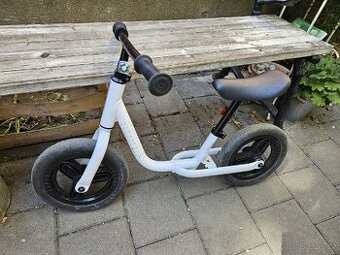 Dětské 10" odrážedlo Runride 100 černo-bílé, volat