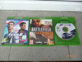 3x Originální hry na Xbox One