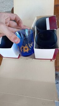 Skleničky Bohemia glass (Československé sklo))