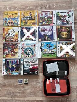 Nintendo hry Pokémon Zelda Mario pro 3DS 2DS NEW XL DS