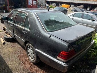 Mercedes w140 400 se mamut po nehodě