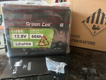 LiFePO4 baterii Green Cell 60Ah ( nerozbalená) - 1