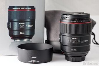 Prodám objektiv Canon EF 85mm F1.4 L