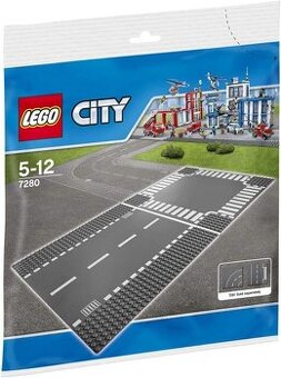 LEGO City 7280 (10ks) Rovná silnice a křižovatka