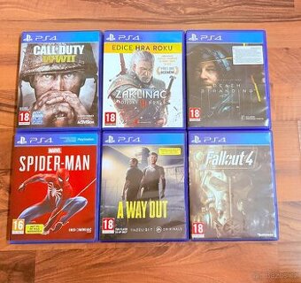 Hry na Playstation PS4/PS5