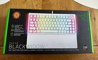 Razer BlackWidow V4 75% - White Ed.