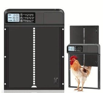 Automatická dvířka černá