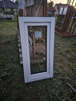 č.2 PRODÁM OKNA 2ks JEDNOKŘÍDLÉ NOVÉ VEKA 82 BÍLÉ