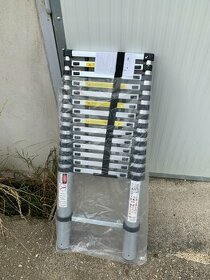 440cm teleskopický hliníkový žebřík skládací 5.4m