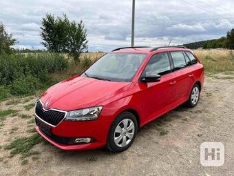 Škoda fabia 3 facelift combi, červená velvet K1