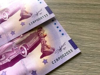 2x 0 Eurosouvenir Výlet s Tatrou 603 č. 133 + 2033