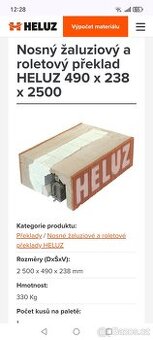 ŽALUZIOVÝ PŘEKLAD HELUZ