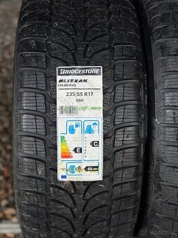 235/55/17 zimní nepoužitý pár Bridgestone